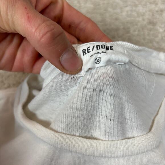 Re/Done Los Angeles Skyline Classic Tee Women's XS Retro Vintage - Picture 6 of 9